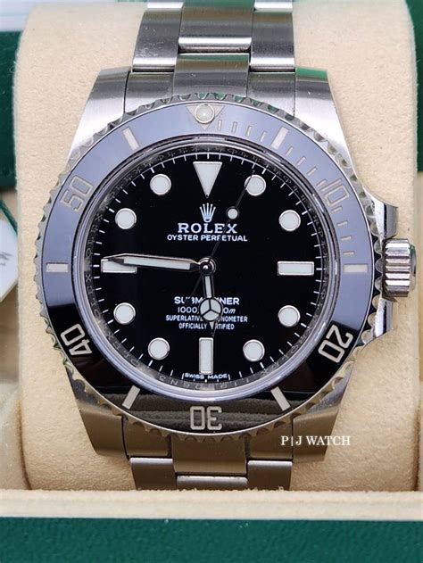 rolex submariner no date reference 114060|rolex submariner no date discontinued.